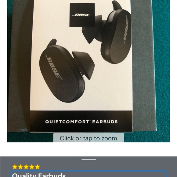 NIB$279 Bose QuietComfort Noise Cancelling Earbuds Bluetooth TripleBlack - Picture 3 of 5
